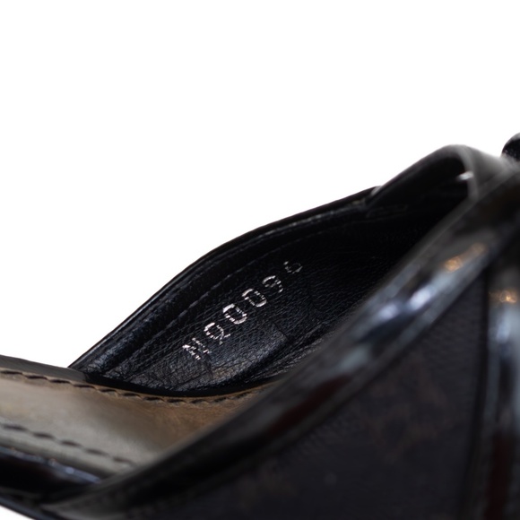 Louis Vuitton Monogram Canvas Bow Slide Kitten Heels – Size EU 37 / UK 4 / US 7 - Picture 9 of 9